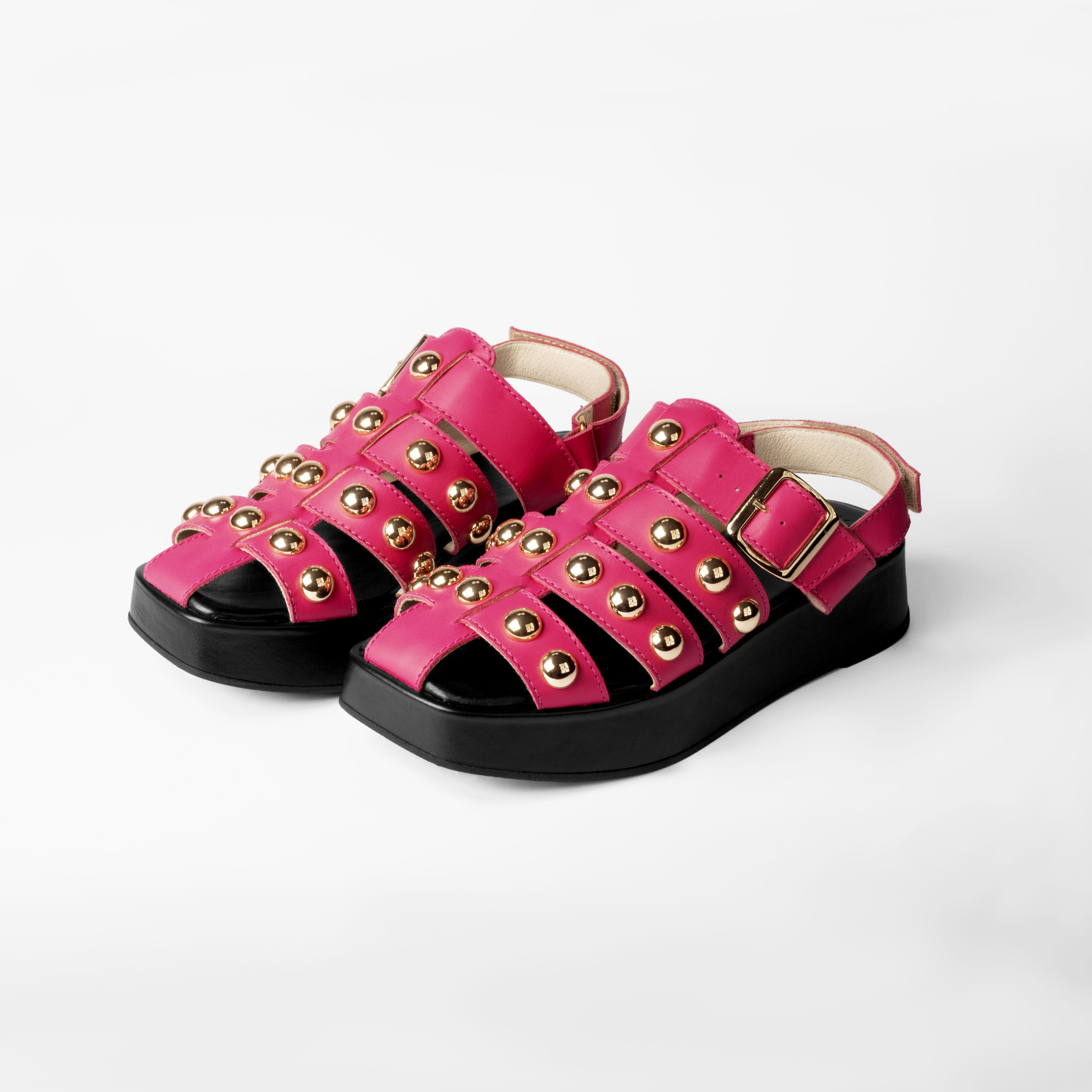 Flatform Mari Hot Pink