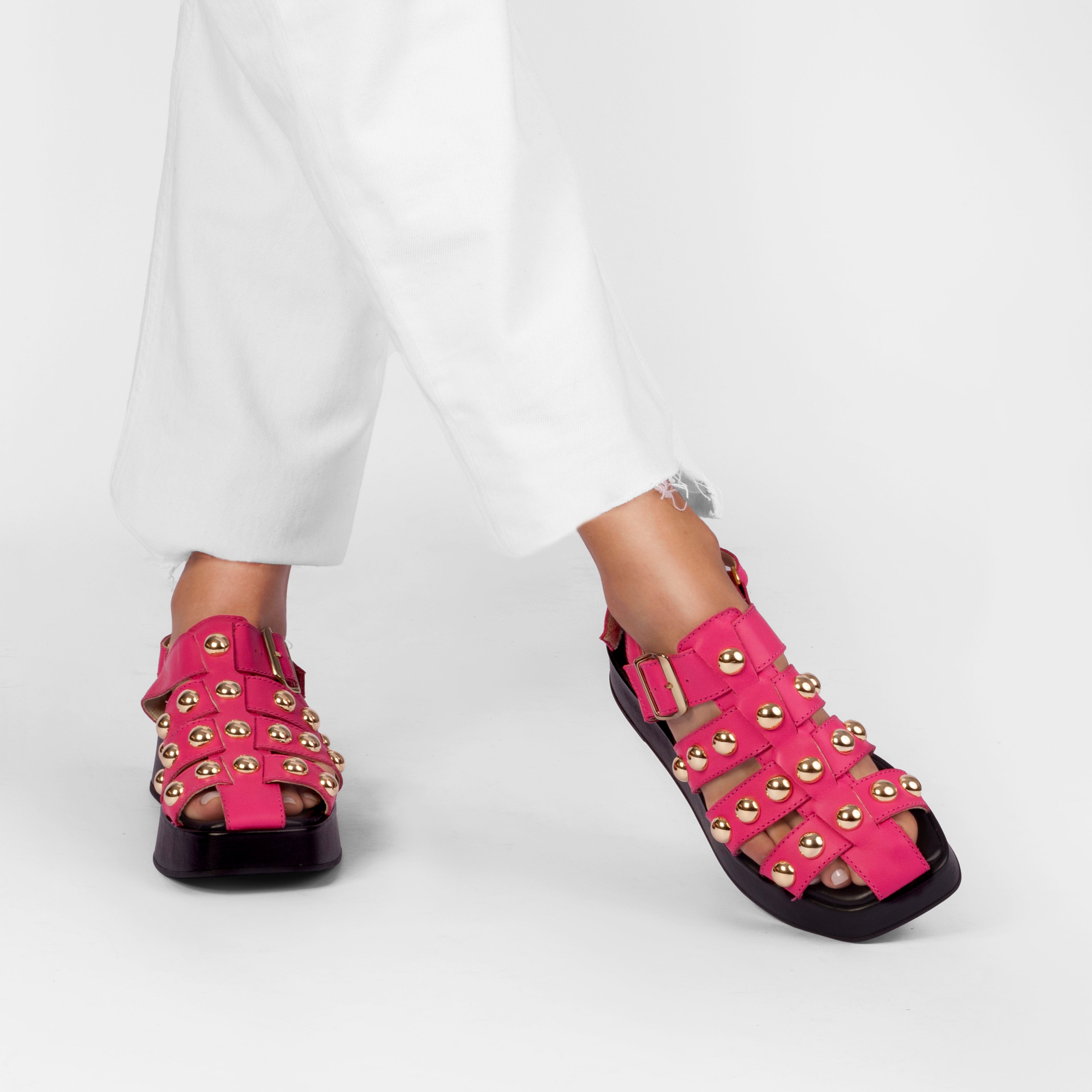 Flatform Mari Hot Pink