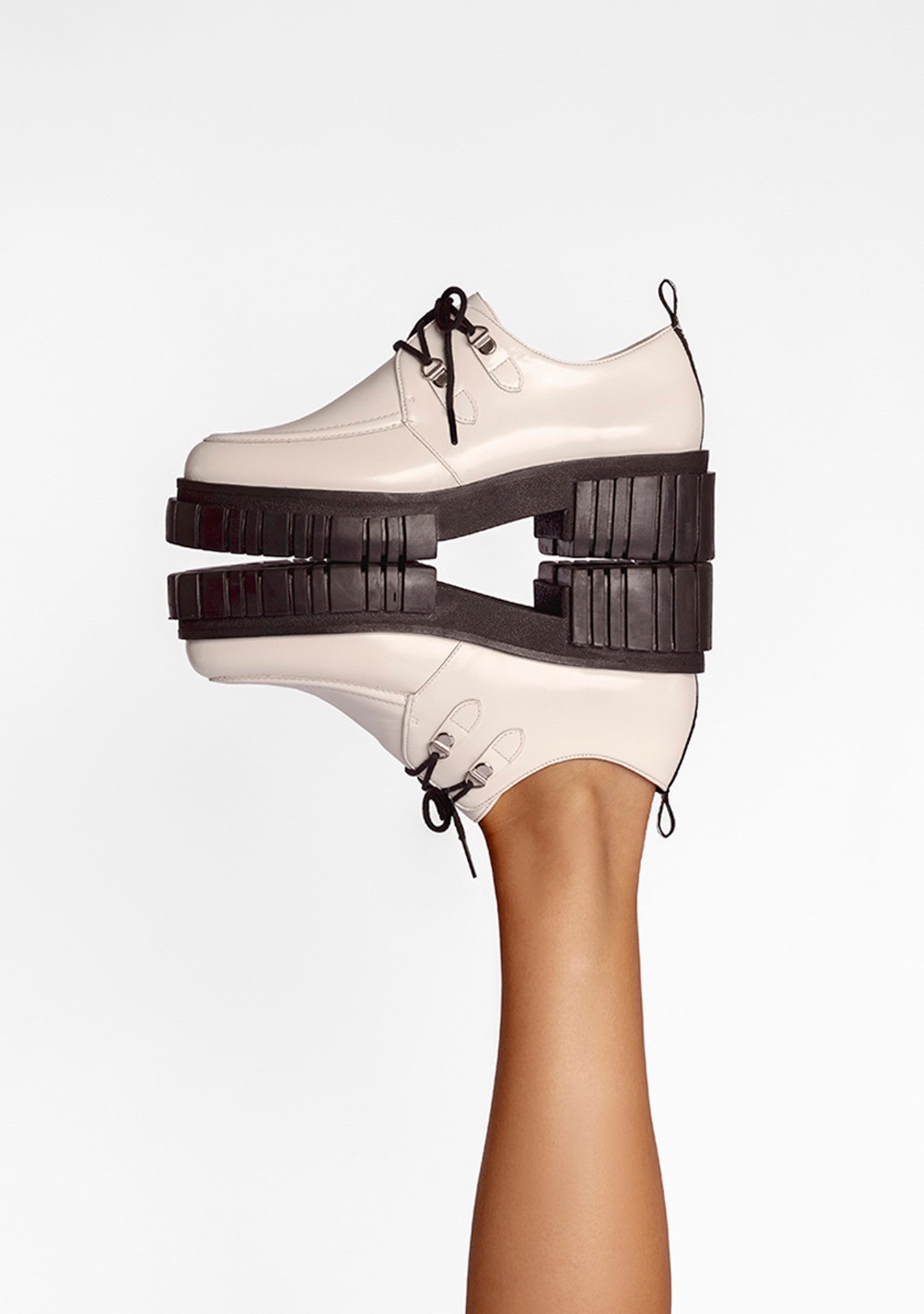 Oxford Duda Glossy Off White