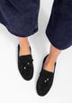 Loafer Clotilde Camurça Black