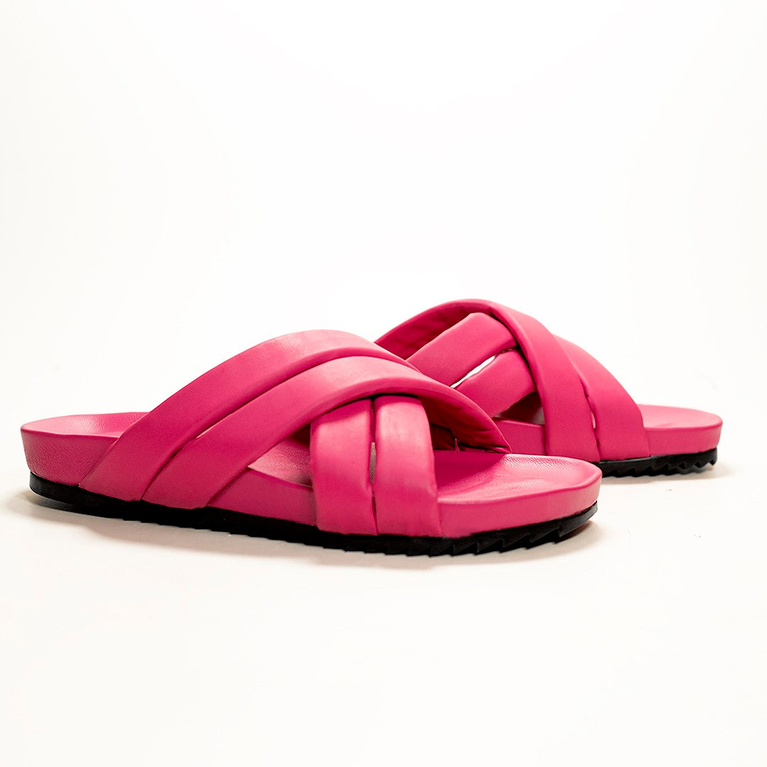 Flat Roma Hot Pink