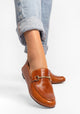 Loafer Boston Estonado Camelo