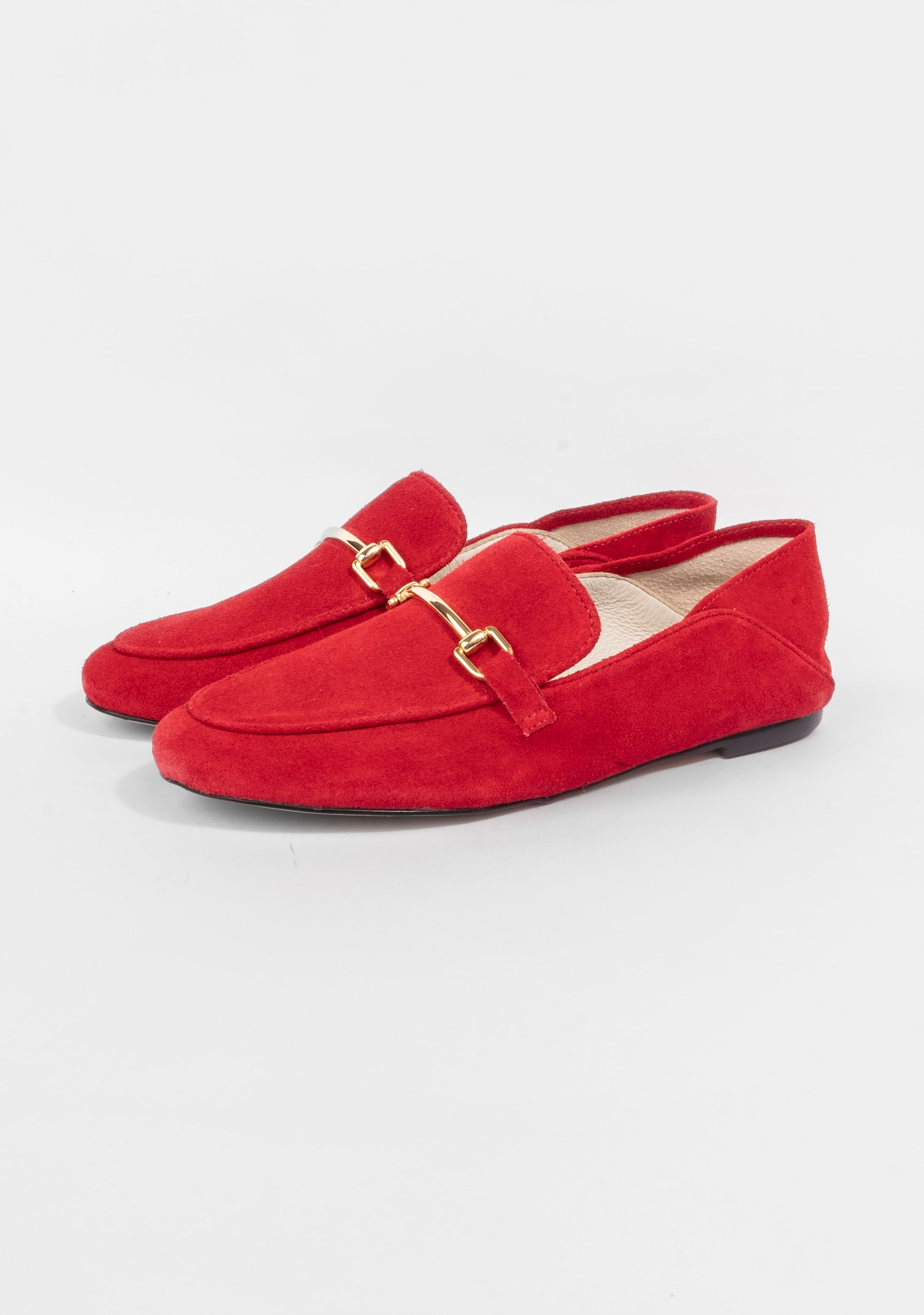 Loafer Boston Camurça Red
