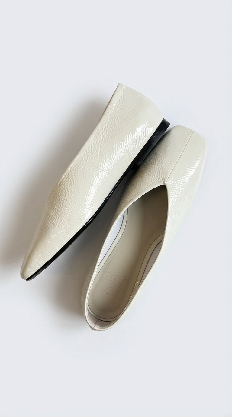 Sapatilha Guta Shiny Vanilla