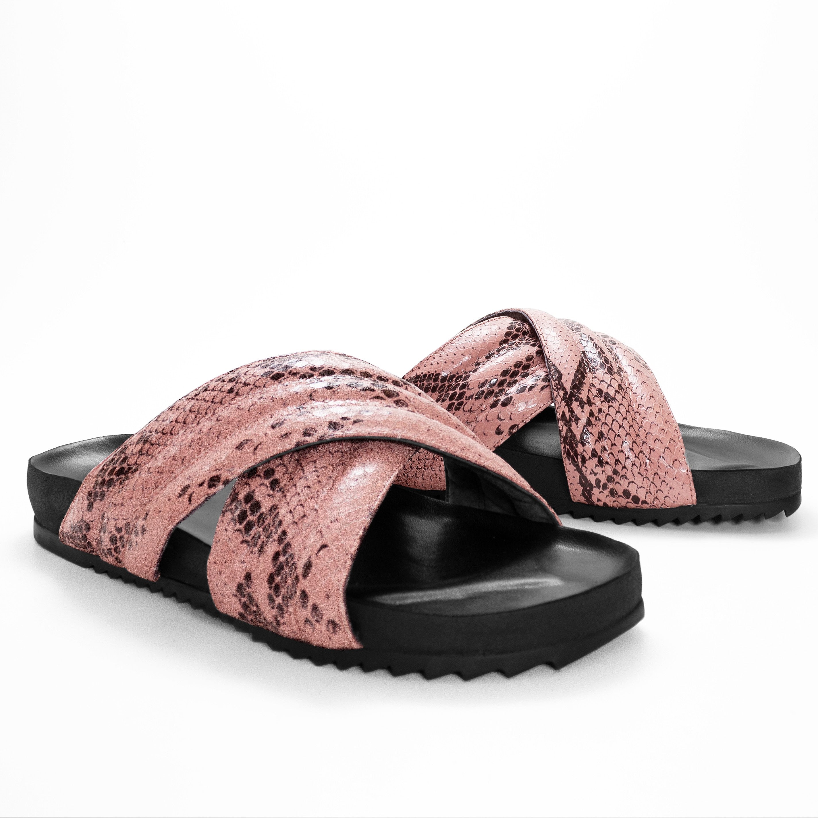 Flat Sandy Snake Pink