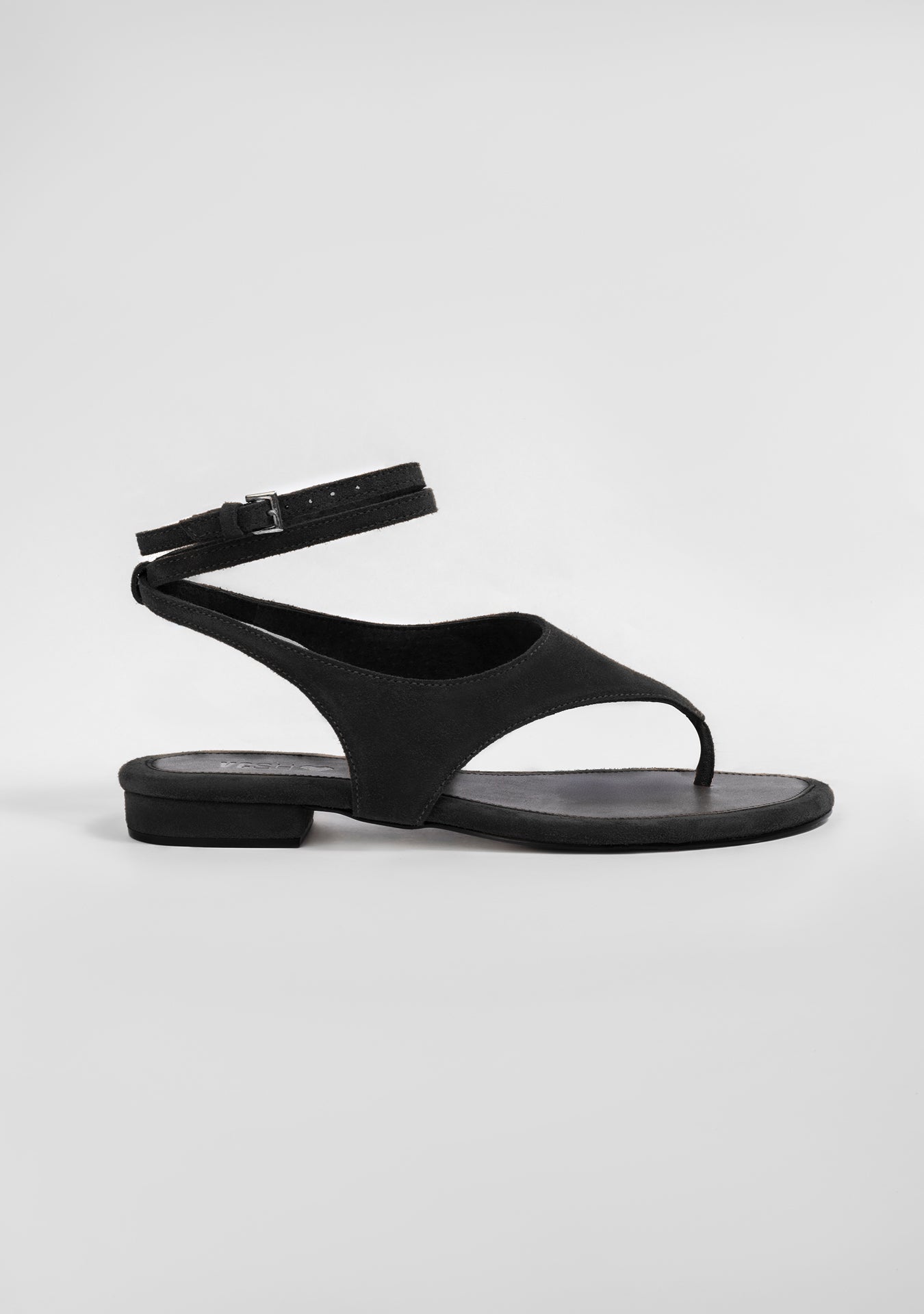 Rasteira Eliot Camurça Black