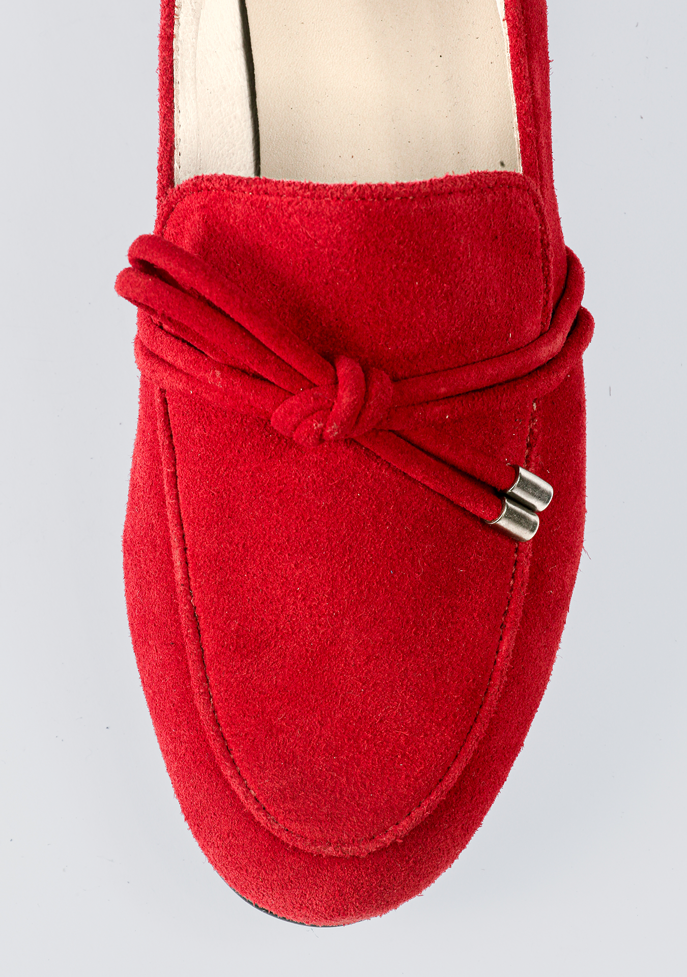 Loafer Josie Camurça Red
