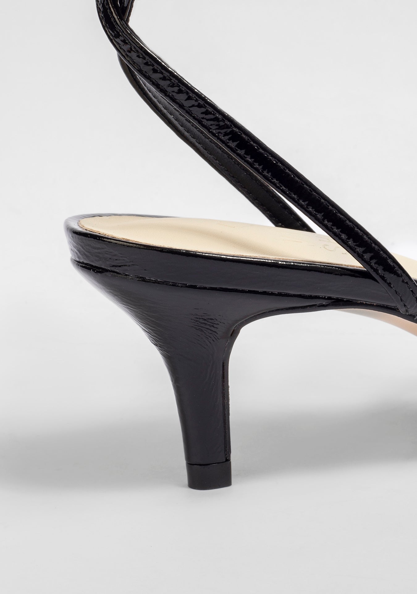 Sandália Leah Shiny Black