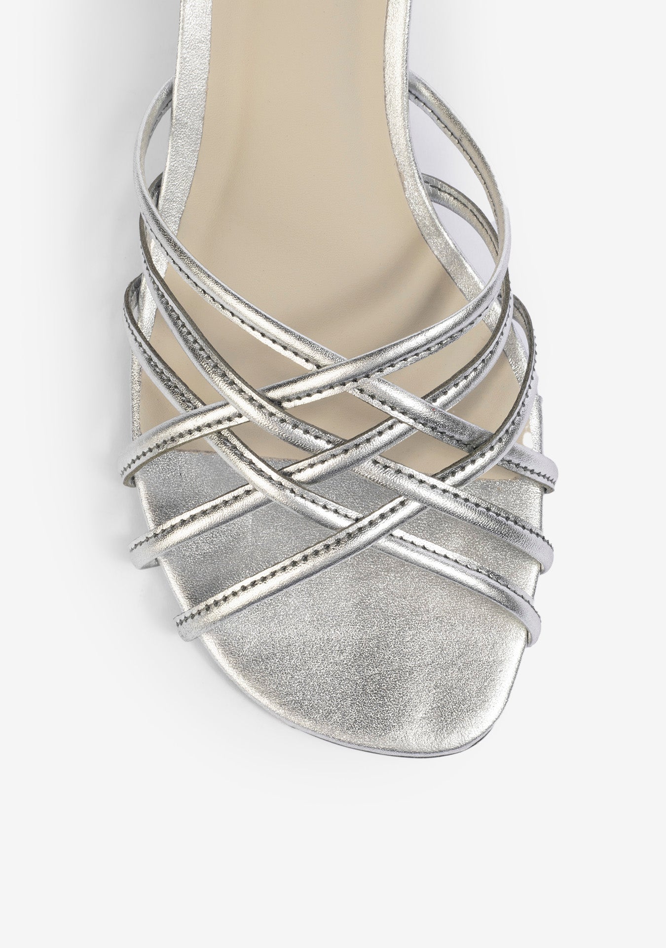 Sandália Leah Silver