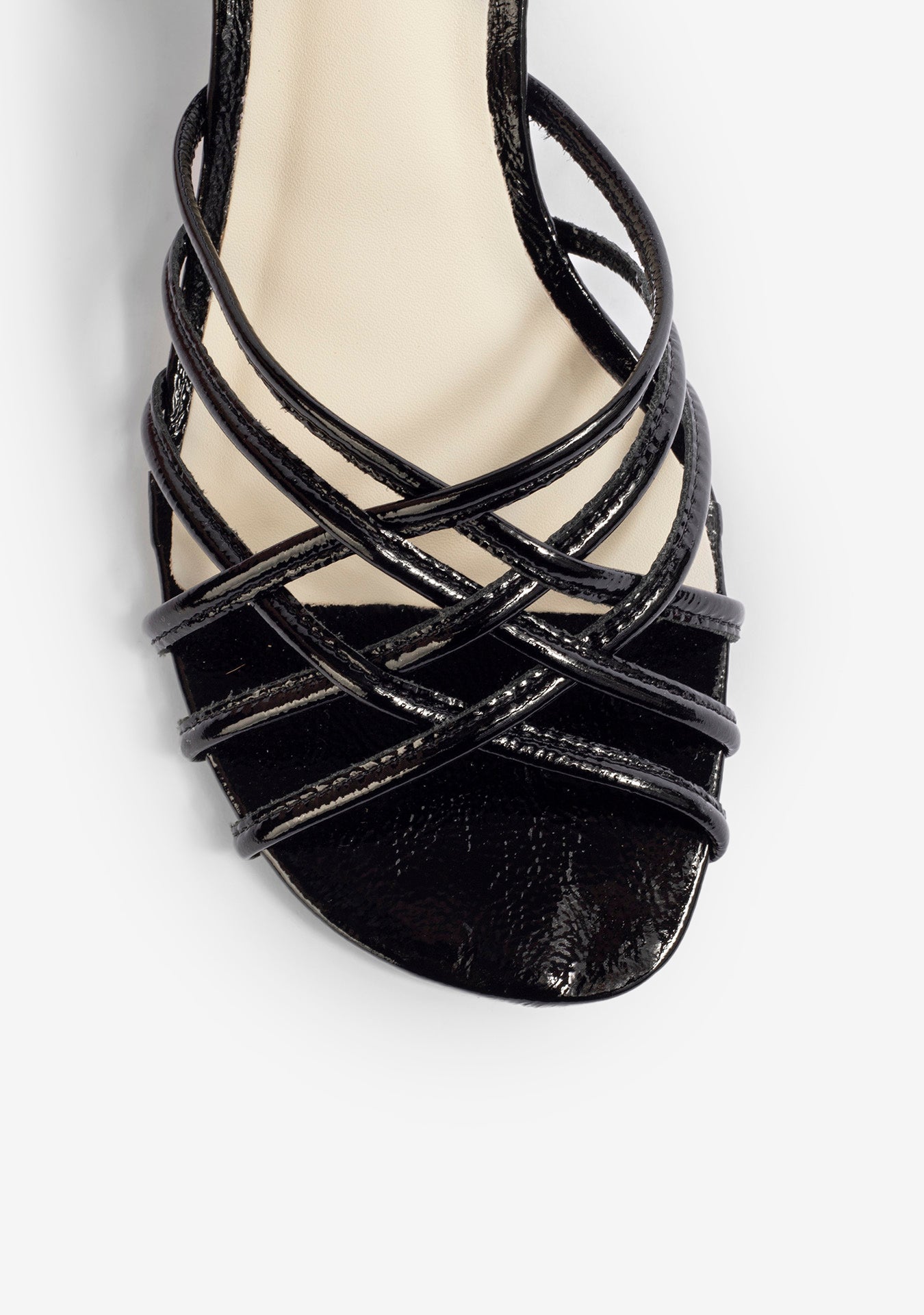 Sandália Leah Shiny Black