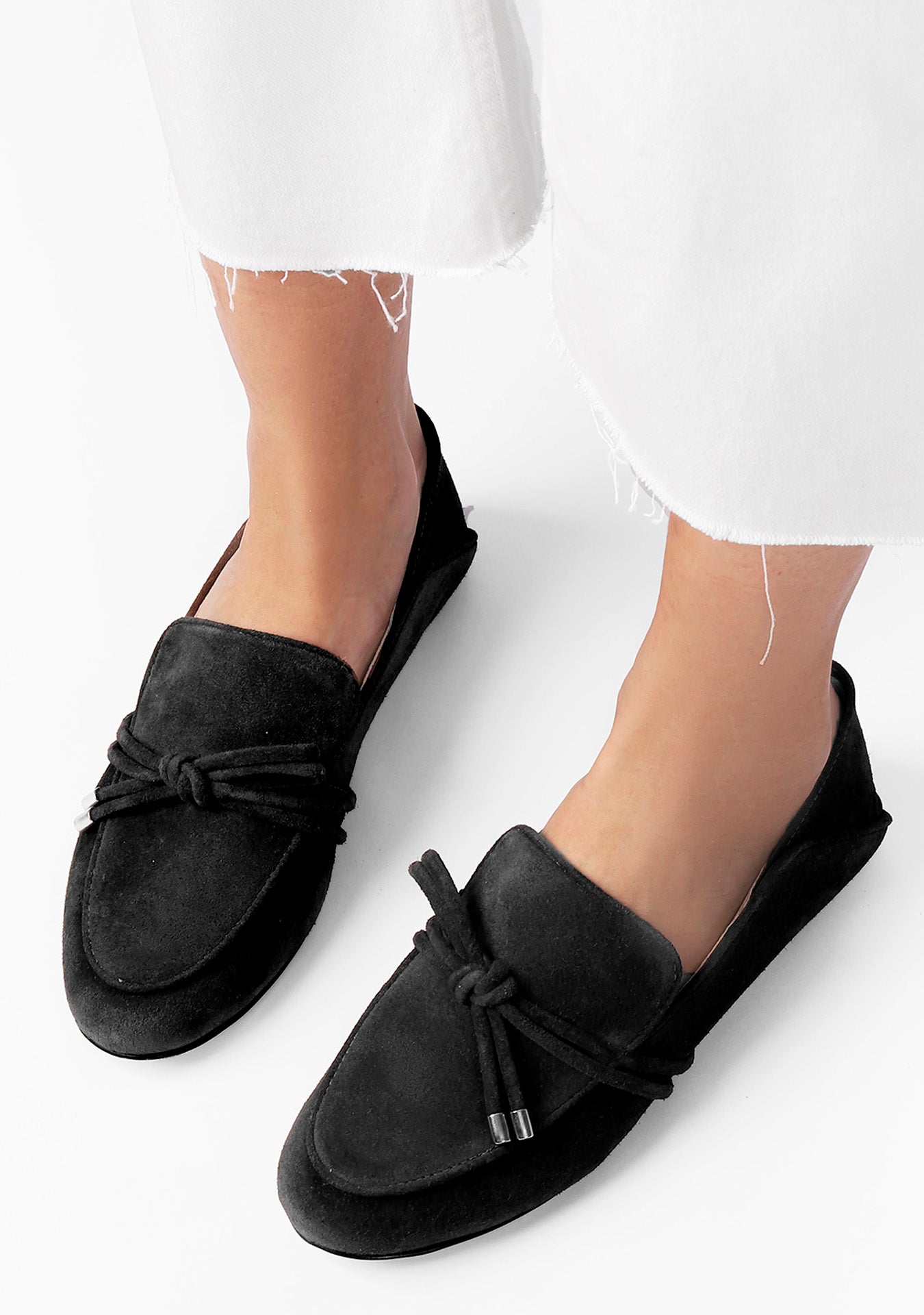 Loafer Josie Camurça Black