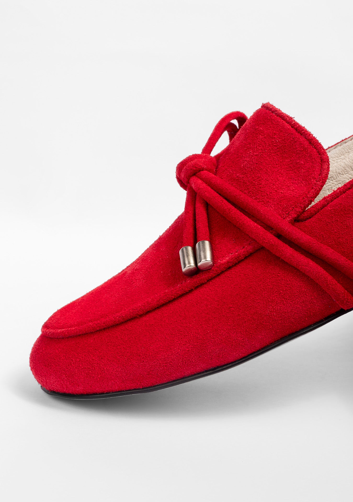 Loafer Josie Camurça Red