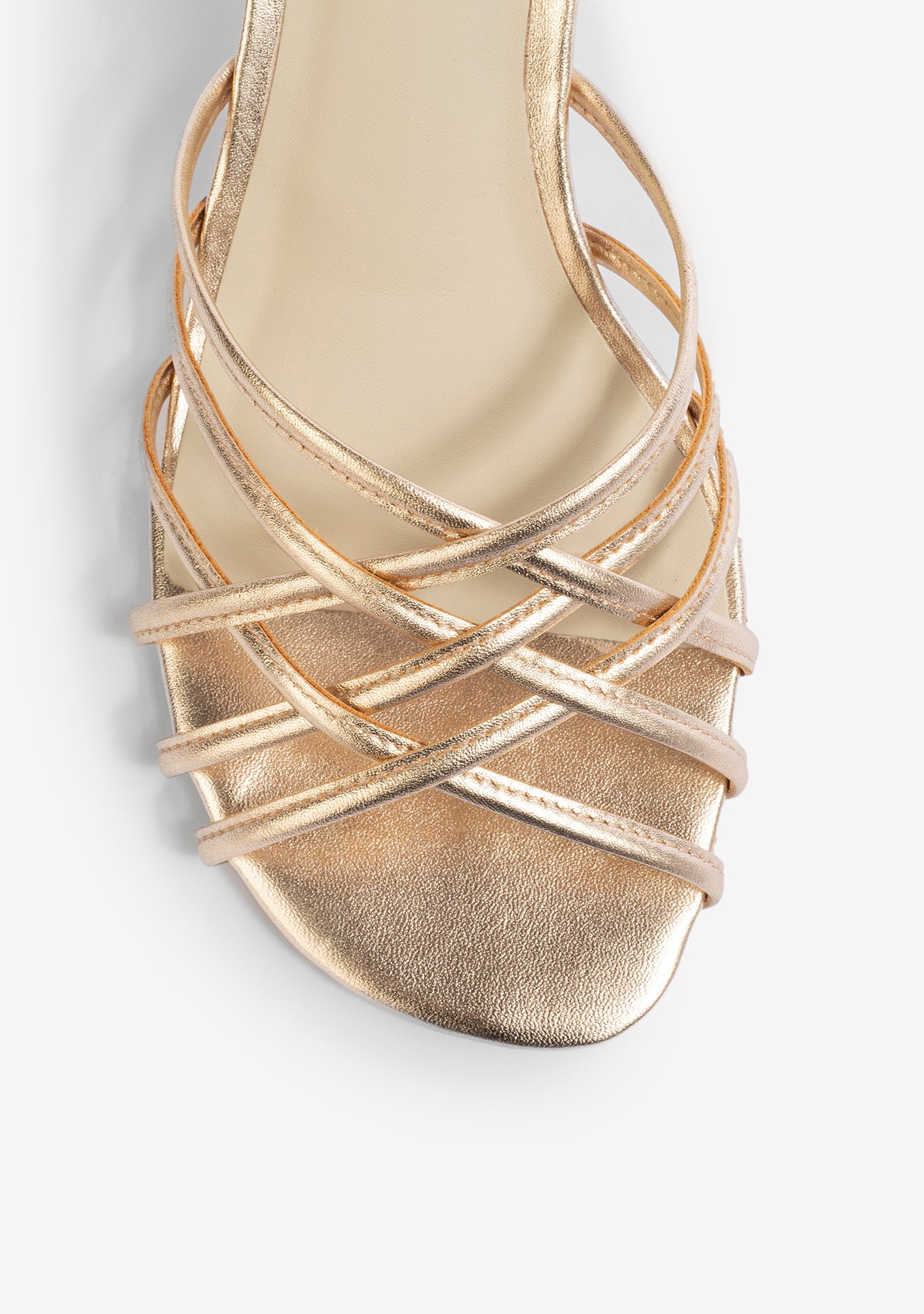 Sandália Leah Gold