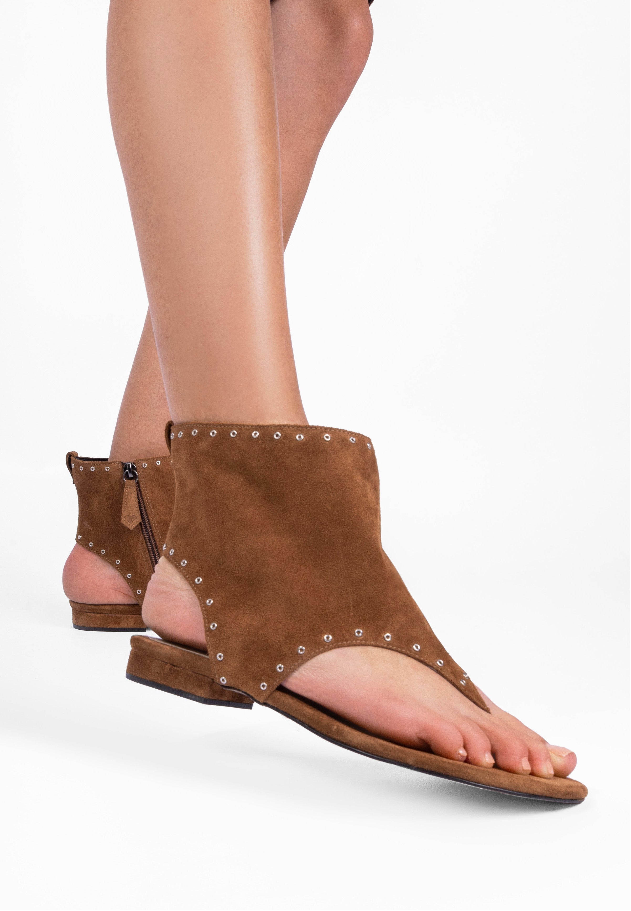 Rasteira Margareth Capuccino