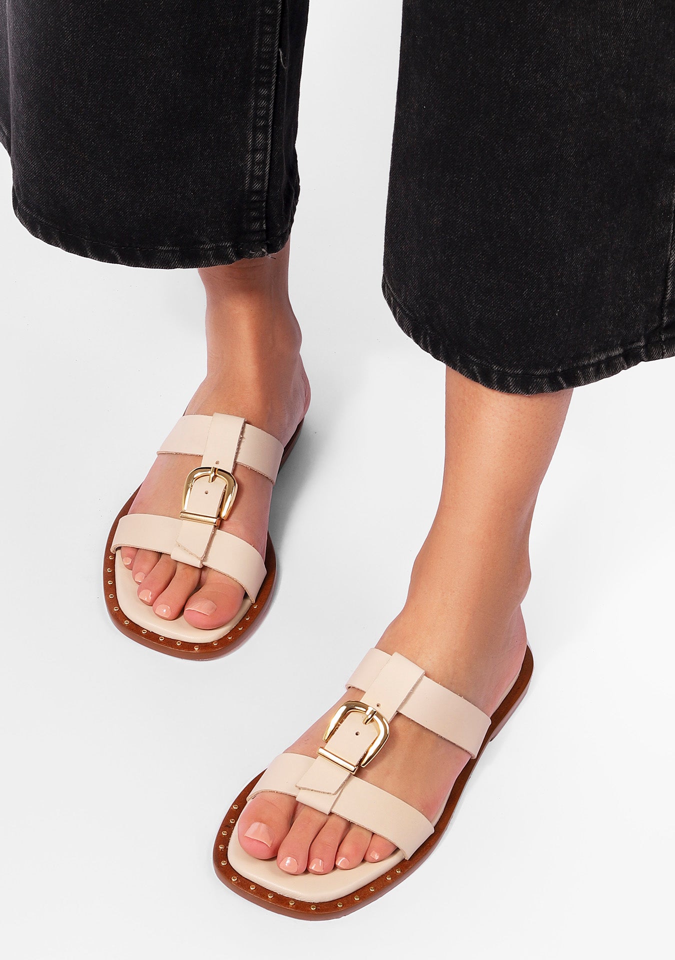 Rasteira Natasha Vanilla