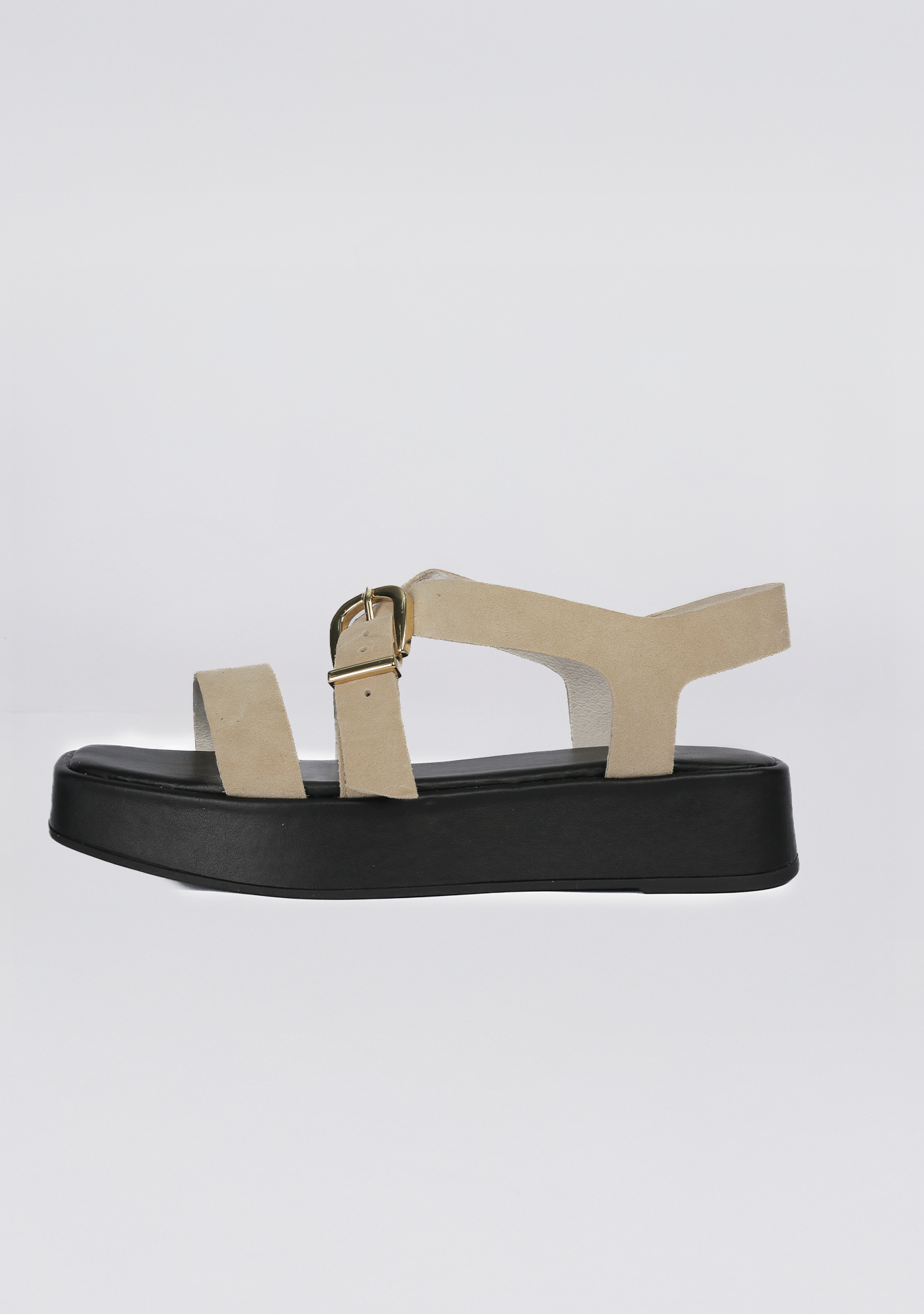 Flatform Samantha Camurça Sand