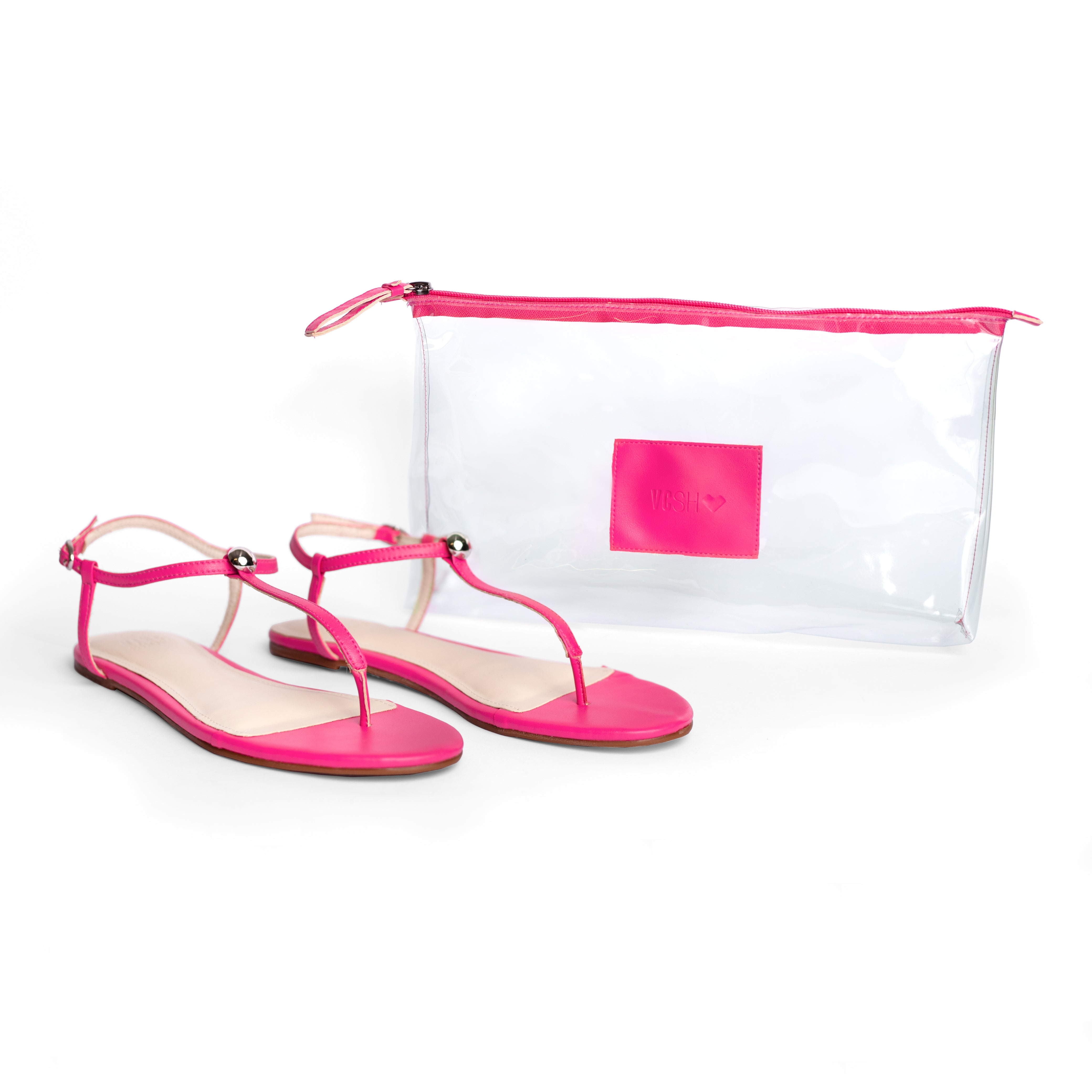 Rasteira Summer Hot Pink
