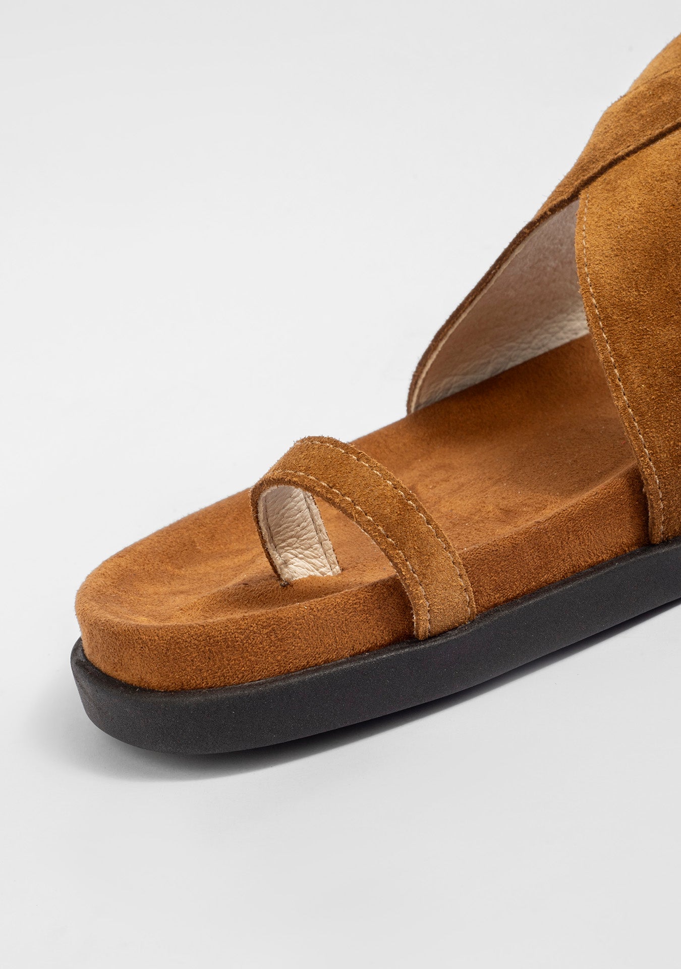 Flat Colette Camurça Capuccino