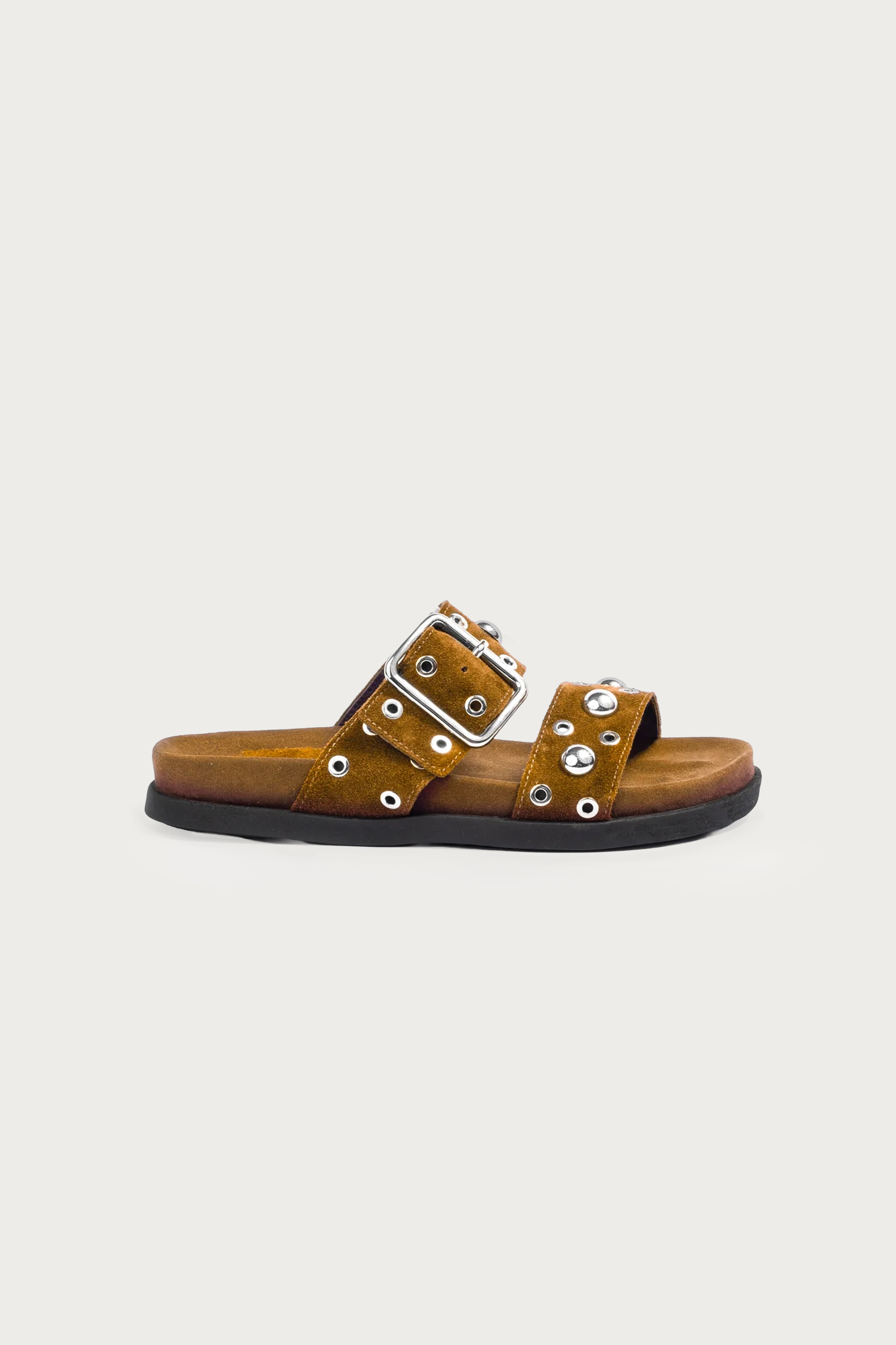 Flat Cory Camurça Capuccino