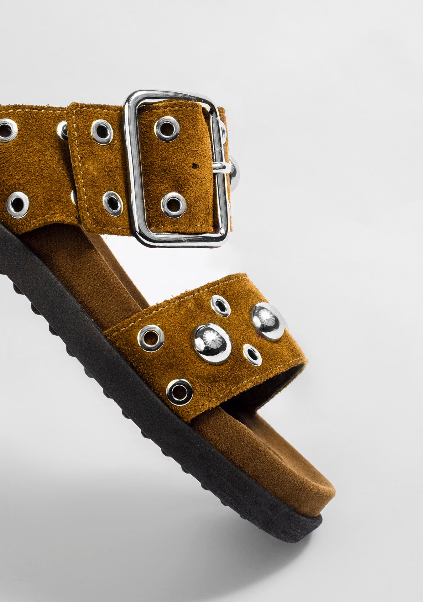 Flat Cory Camurça Capuccino