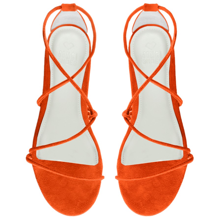 Rasteira Cicy Orange