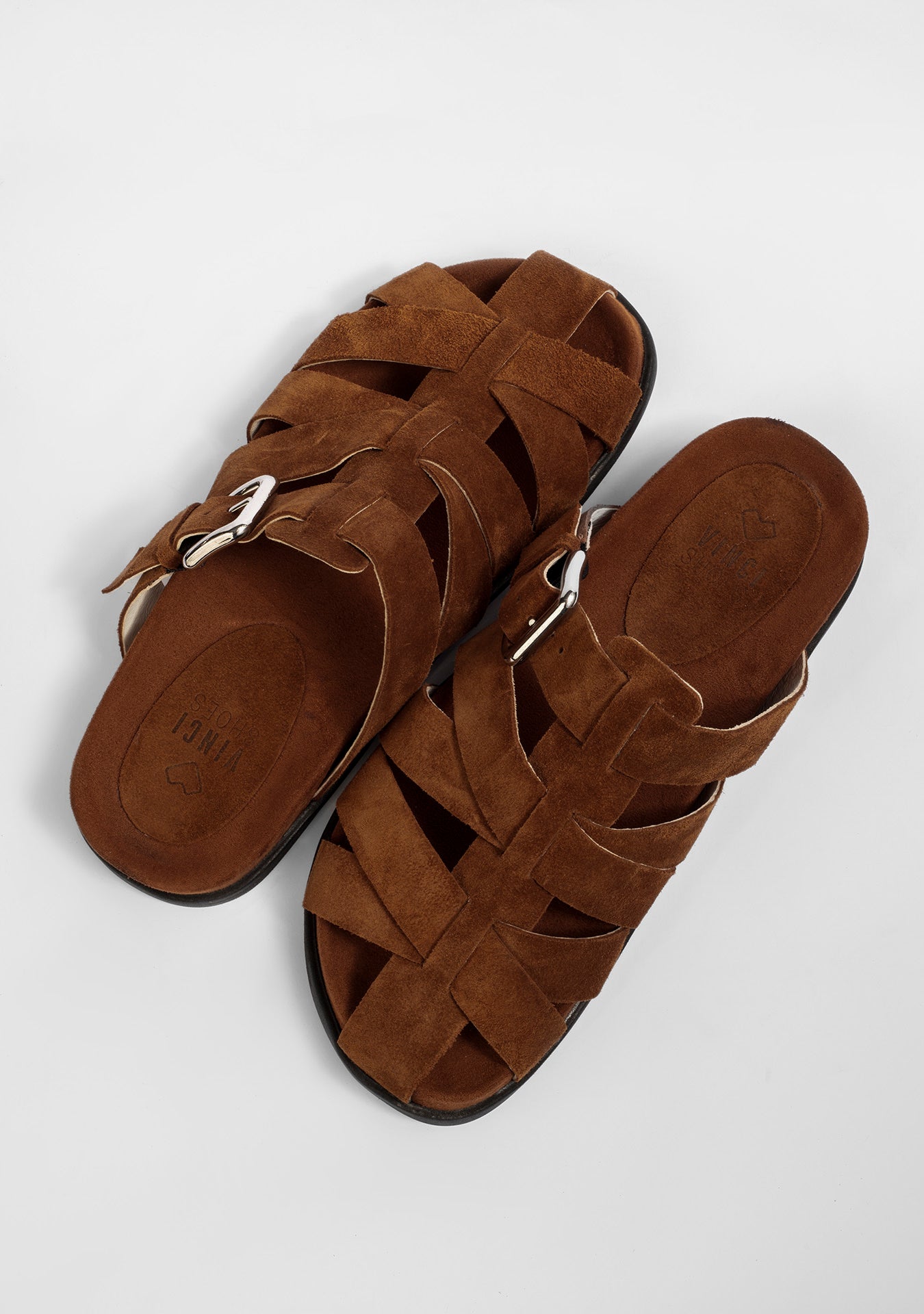 Flat Pérola Camurça Chocolate