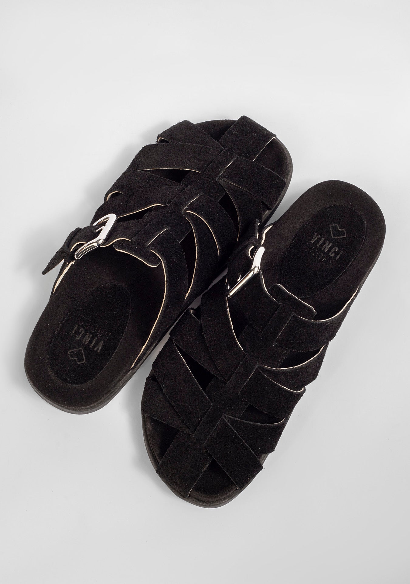 Flat Pérola Camurça Black