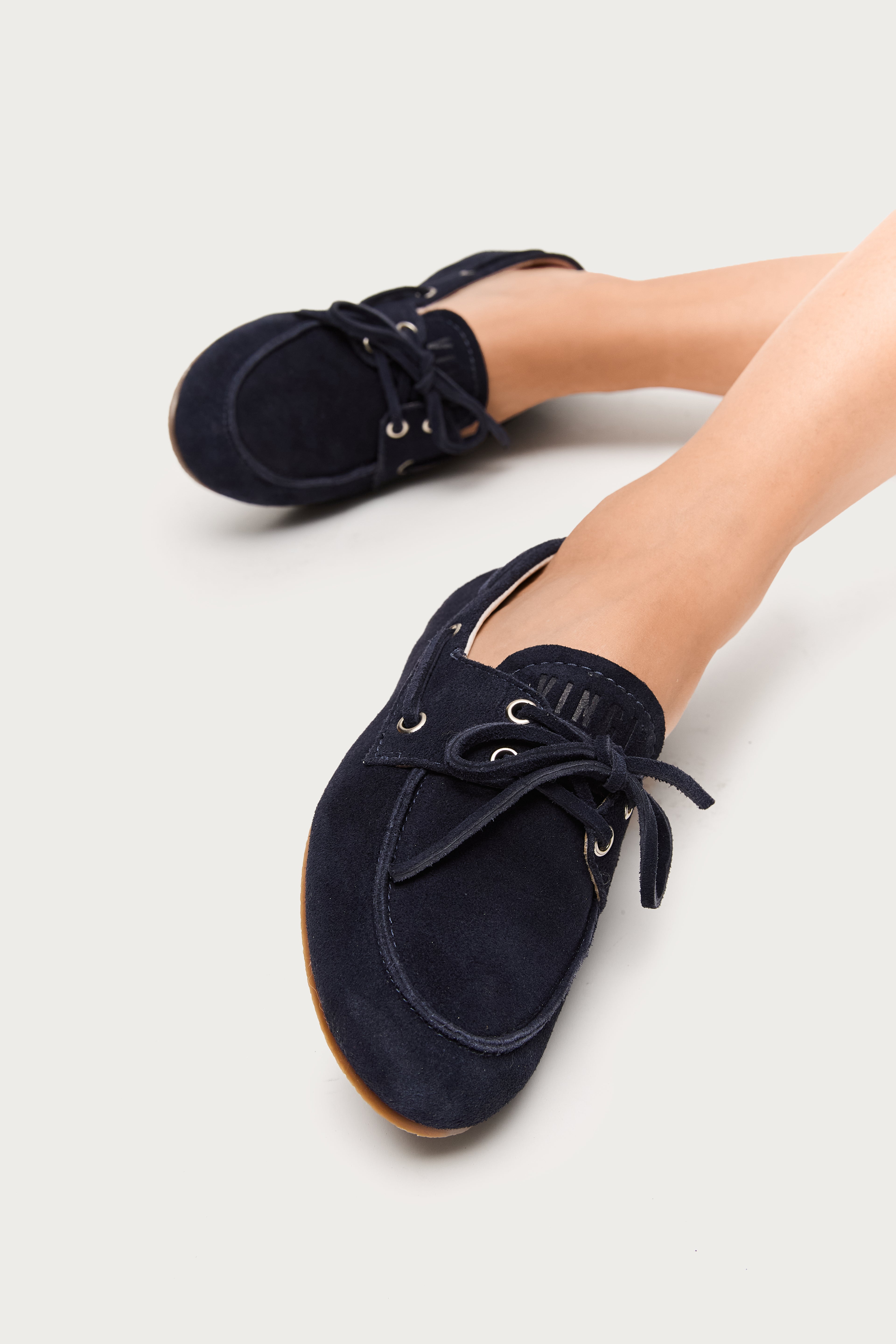 Mocassim Valência Camurça Marinho